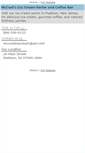 Mobile Screenshot of mccoolsicecream.net